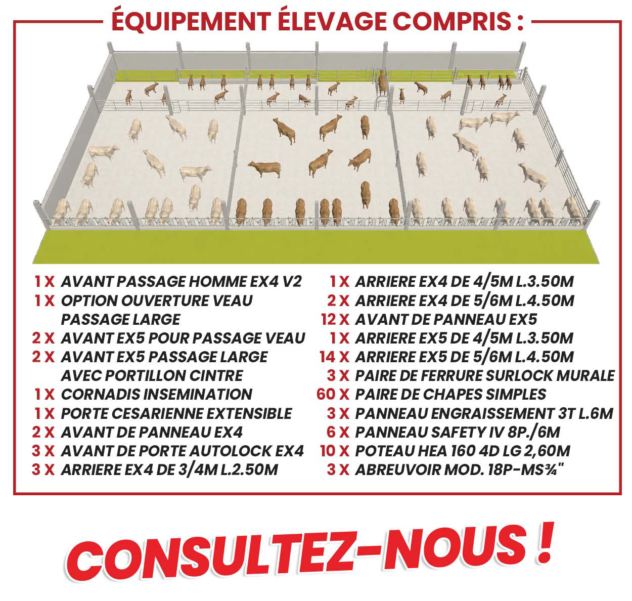 prix bâtiment elevage