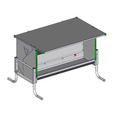 Nourrisseur gros bovin 2m
