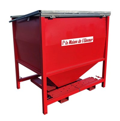 Container cabi box 2m3 SPÉCIAL FARINE pieds télescopiques