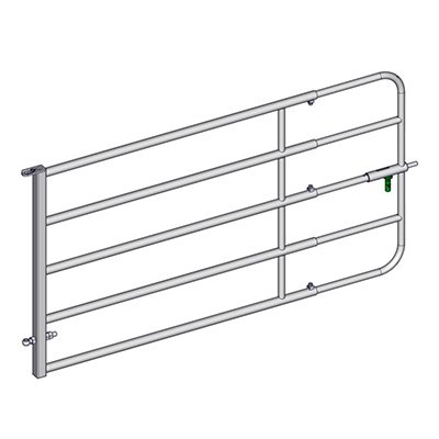 Barrière d'herbage éco emboitée 2/3m