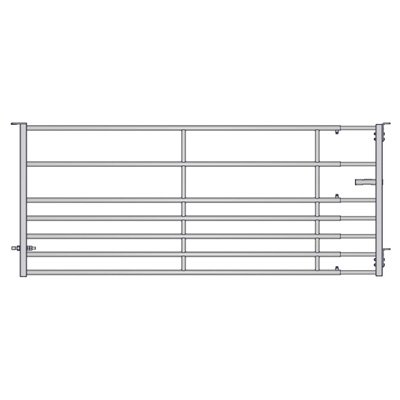 Panneau 7 lisses 3/4m