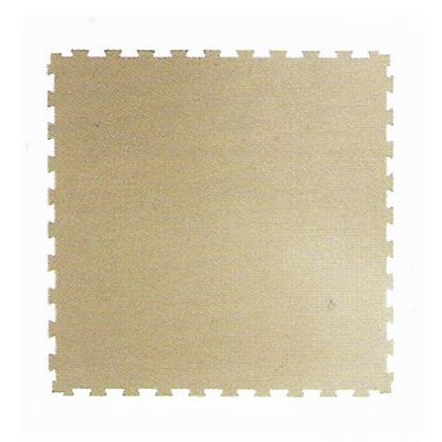 Dalle PVC 500x500 beige (RAL 1019) Ep7mm renforcée