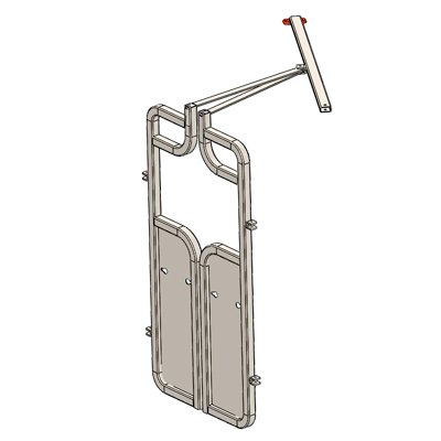 Porte d'insémination arrière PM82 remplaçant la porte PM88