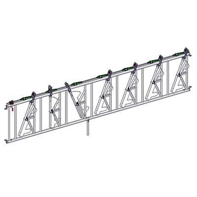 Panneau SAFETY IV fixe 7 places / 5m