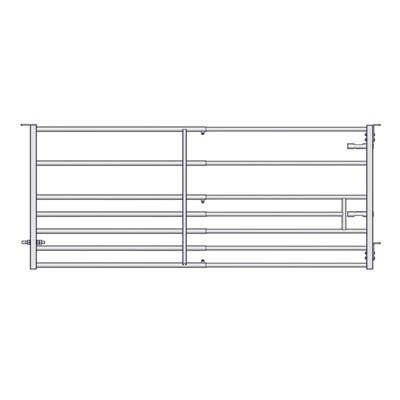 Panneau 7 lisses 2/3m