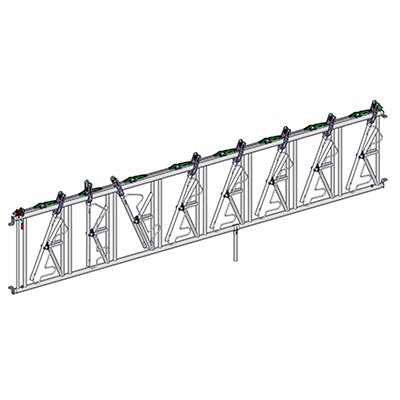 Panneau SAFETY IV fixe 8 places / 5m