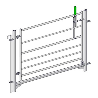 Passage adaptable ovin 7 lisses H.1m L.1,25m avec broche