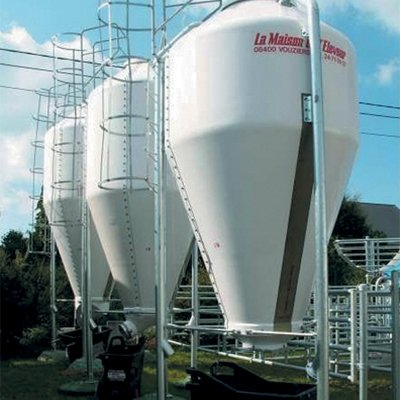 Supplément pour silo livré monté