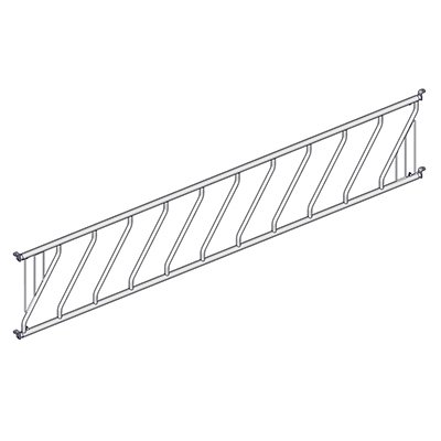 Panneau LS oblique 10 places / 5m