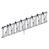 Panneau Axial II Reg 8 places / 5m