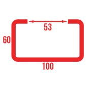 Piquet d'autoroute de réemploi n°3 profil 10x6